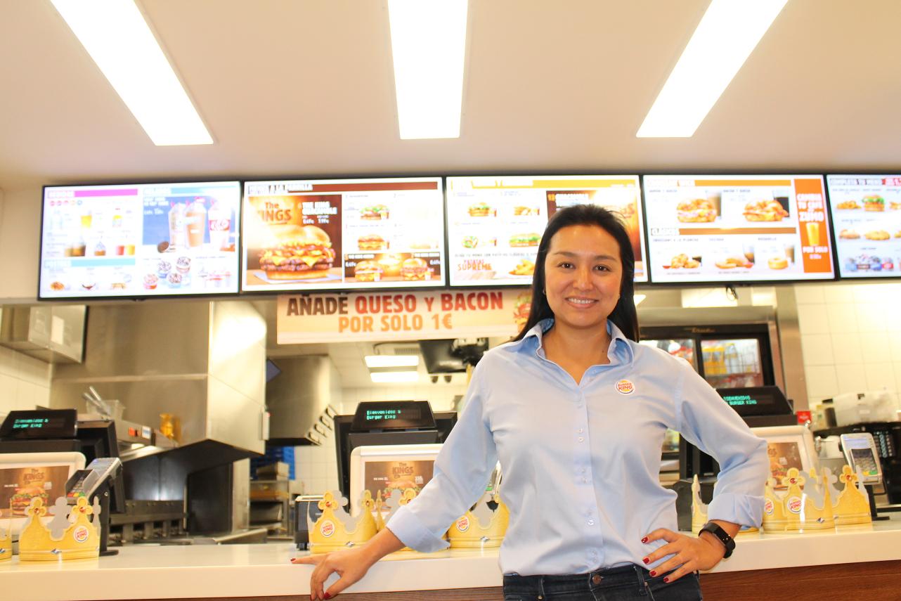 Bianca Shen, directora de Marketing de Burger King Spain. Foto: Javier Mesa.