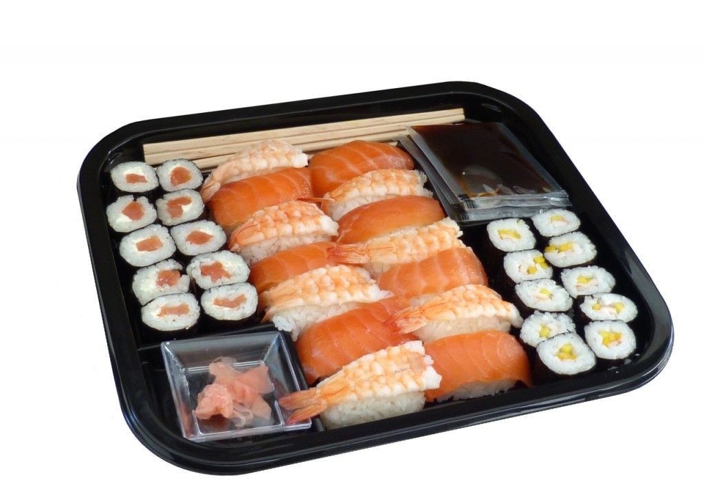 Las bandejas de sushi son uno de los productos de conveniencia que más crecen en la cesta de la compra de los españoles.