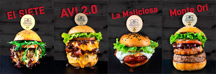 Las cuatro incorporaciones a la carta de hamburguesas de Aviburger.