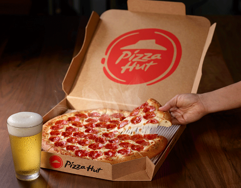 Tu PIZZA preferida PizzaHutBeer