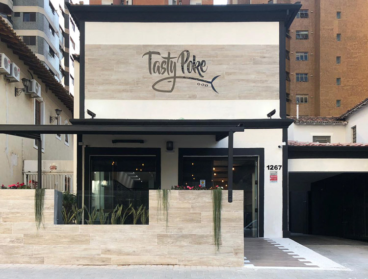 El nuevo local de Tasty Poke Bar está ubicado en la ciudad de Campinas perteneciente al estado de Sao Paulo.