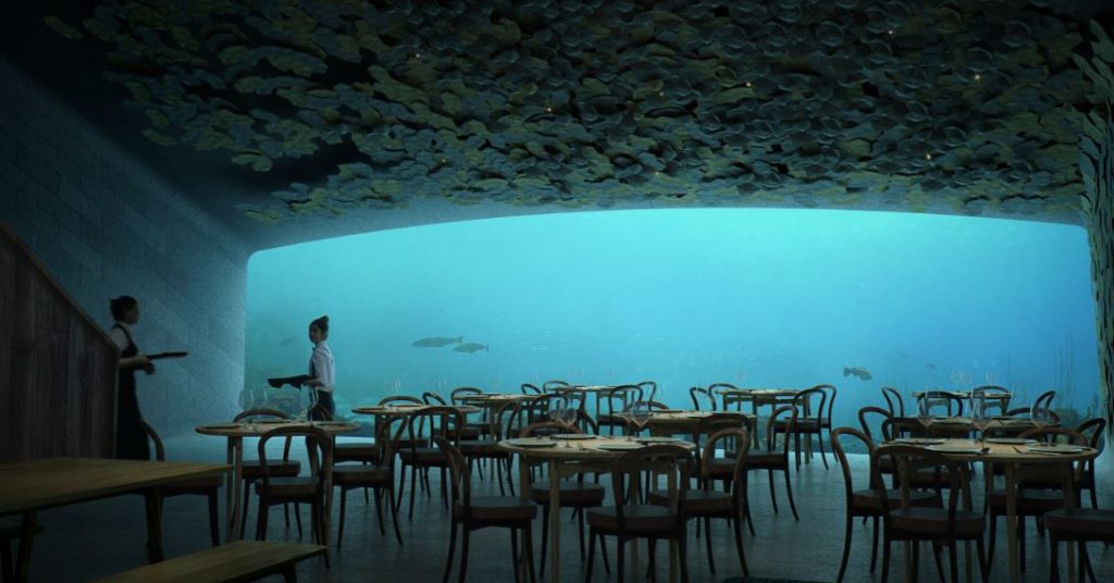 under restaurante submarino noruega 