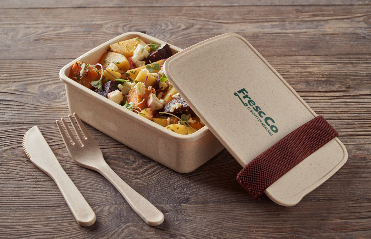 El nuevo packaging de FrescCo para delivery y takeaway elimina el plástico.
