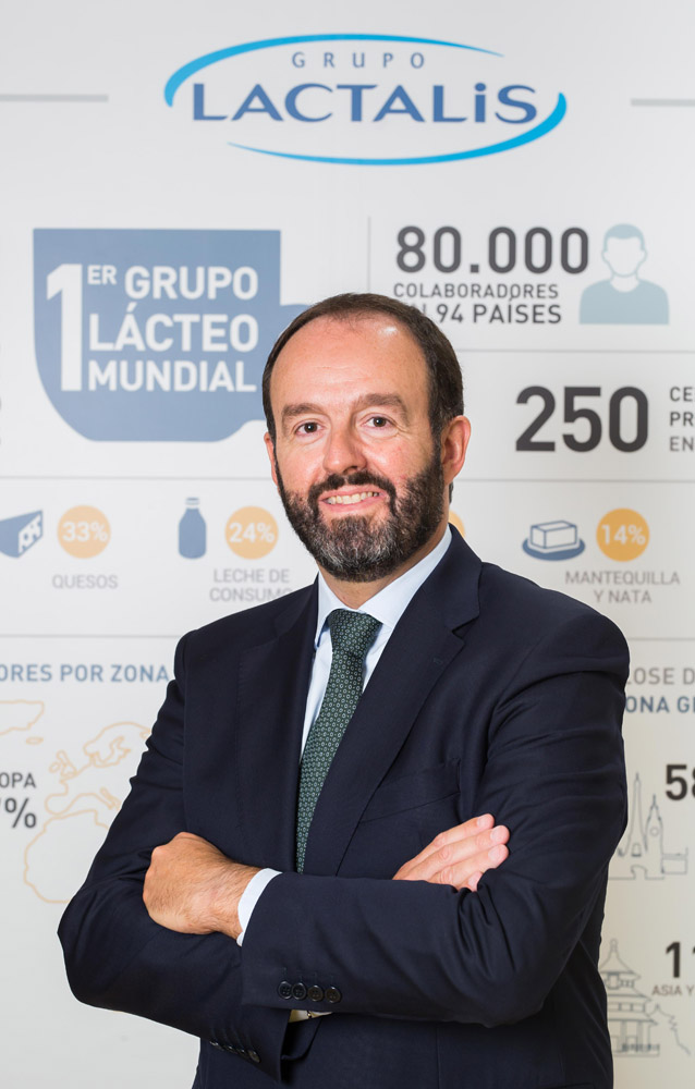Ignacio Elola Lactalis, nuevo director general de Grupo Lactalis Iberia.
