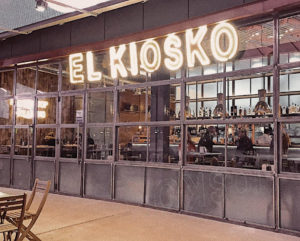 Restaurante de El Kiosko en el centro comercial X Madrid de Alcorcón.
