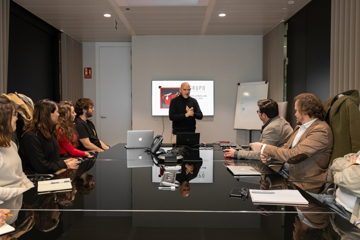 Presentación de Excellence Lab por parte de Miguel Justribó, Chief Purpose Officer de Grupo Telepizza.