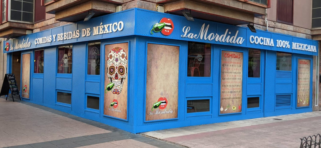 Restaurante madrileño de La Mordida.