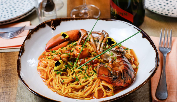 La gastronomía italiana es la base de la propuesta de Burro Canaglia.