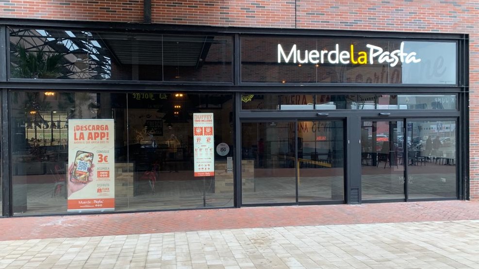Muerde la Pasta abre un nuevo establecimiento con más de 1.300 m2 en el nuevo Centro Comercial La Torre Outlet.
