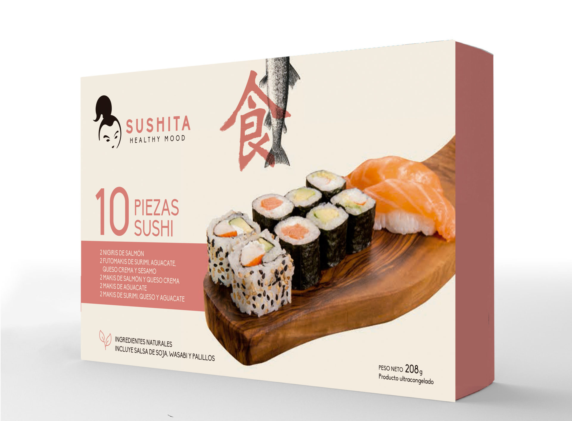 Sushi ultracongelado de Sushita.