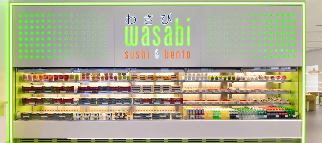 Wasabi, es un grupo europeo de cocina japonesa y comida a domicilio que ha instalado Bistrohub.