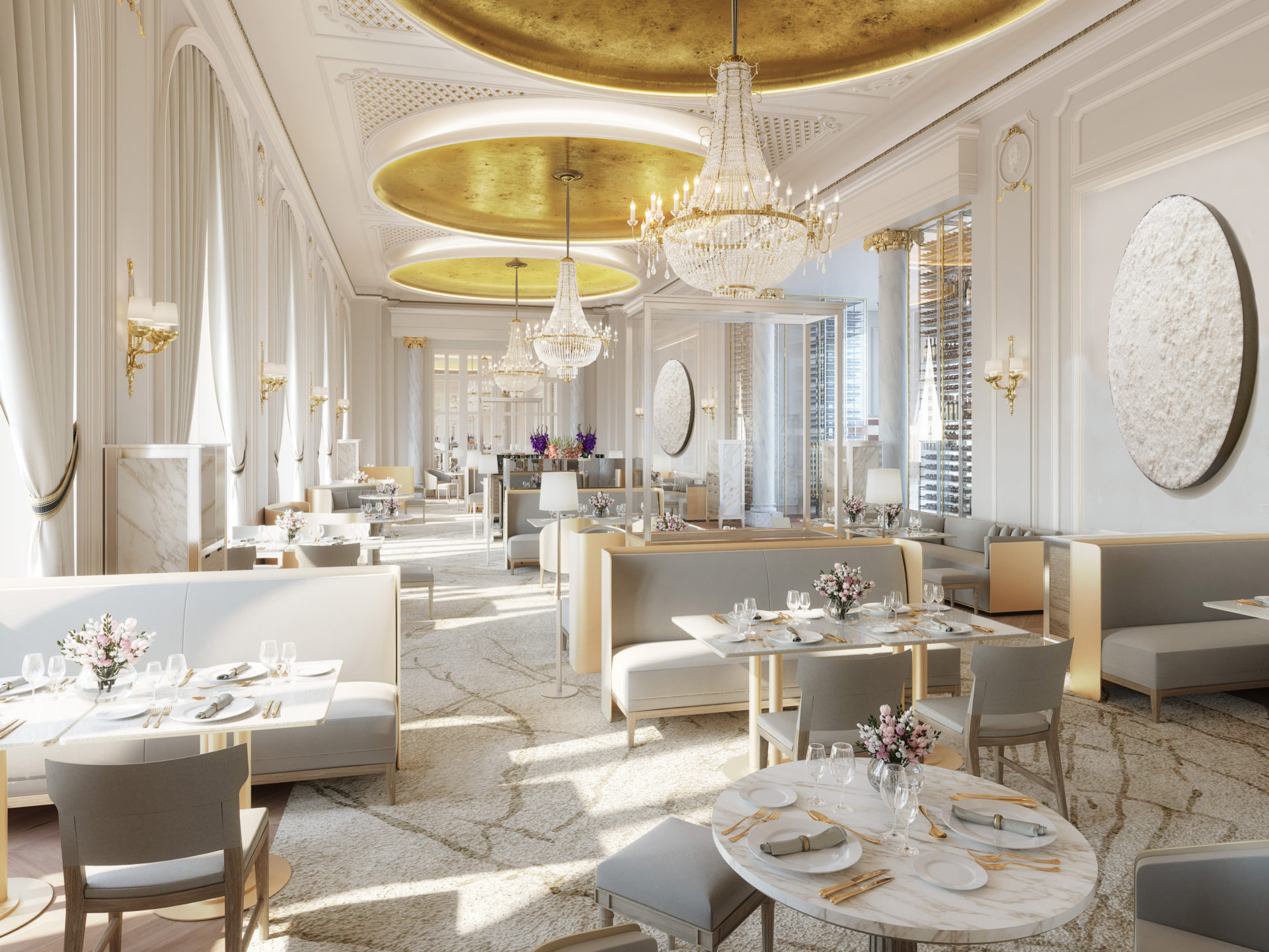 El restaurante Deessa será el epicentro gastronómico del hotel Mandarin Oriental Ritz.