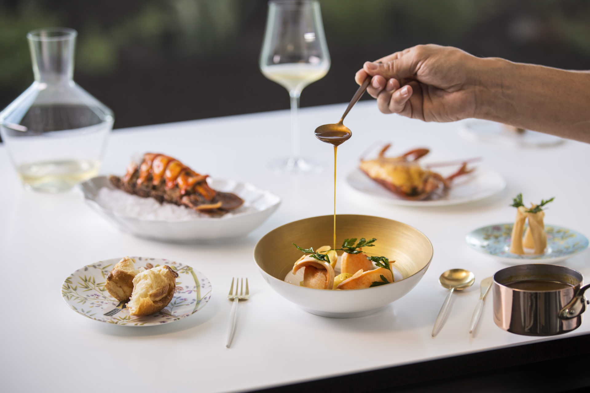 Palm Court mantiene vivos sabores clásicos añadiéndoles modernidad de la mano del chef Juan Antonio Medina. 