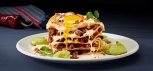 Egg Chili Cheese Tower de Fosters Mex