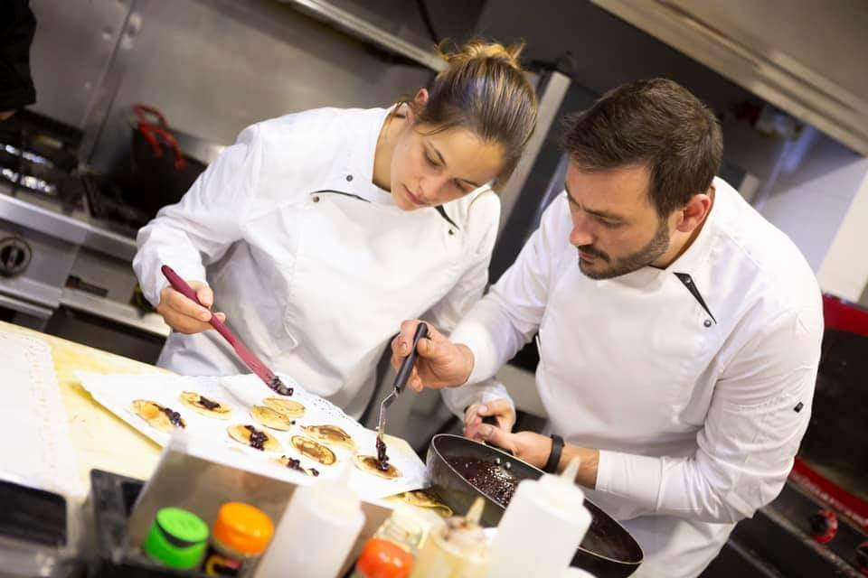 María Fernández y Cristóbal Gómez, chefs de Food Med