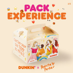 Dunkin packaging delivery