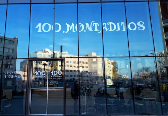 El primer 100 Montaditos de Francia abre en Lyon.|La oferta de 100 Montaditos incluye adaptaciones para el mercado galo.