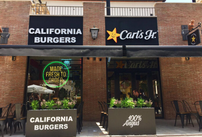 Beer&Food ha anunciado que abrirá 14 restaurantes de la cadena de hamburgueserías californiana Carl’s Jr. a lo largo de este año
