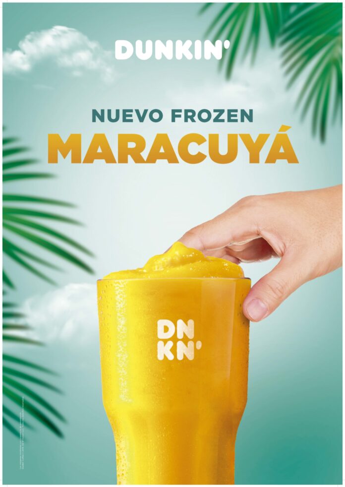 Dunkin' Coffee presenta Frozen Maracuyá