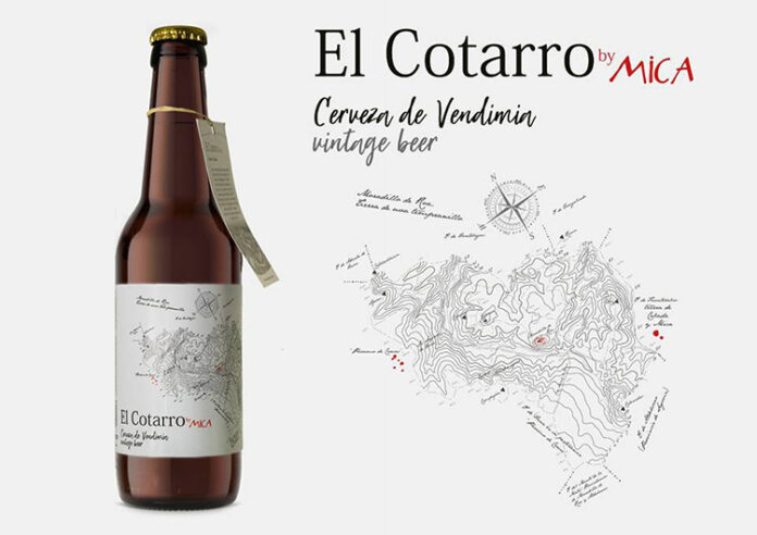 El Cotarro by Mica es una cerveza elaborada con uva tempranillo de la Ribera del Duero.