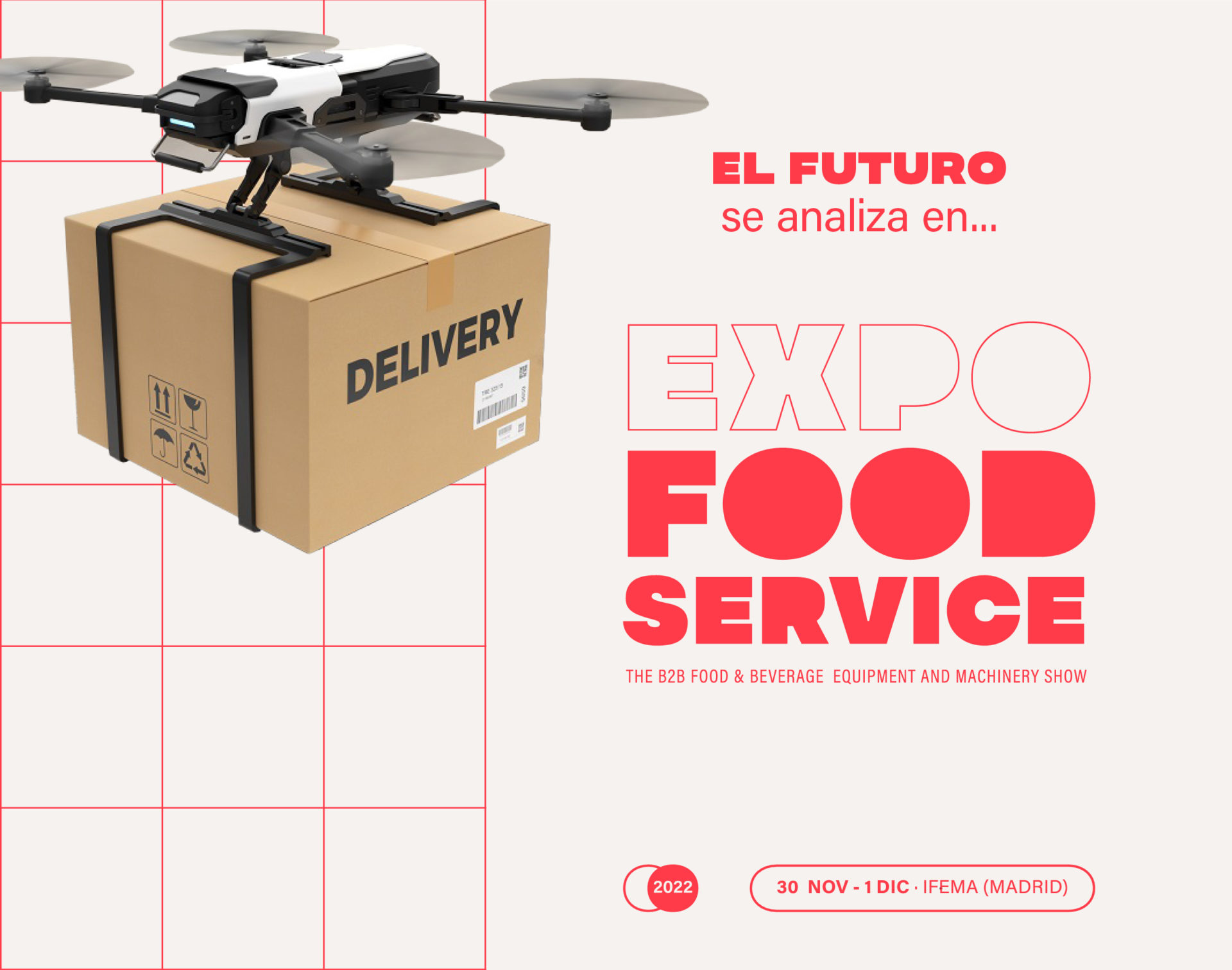 Expofoodservice 2022 Congreso drones