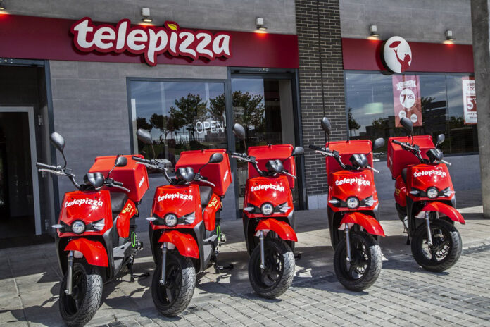 Telepizza motos|Telepizza Carmona