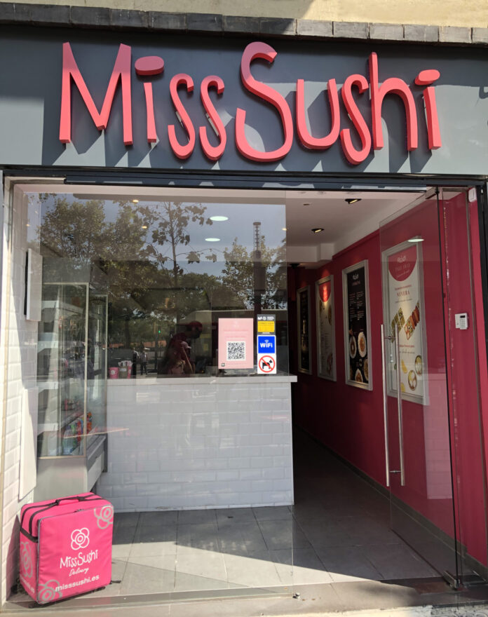 Local de Miss Sushi en La Barceloneta.